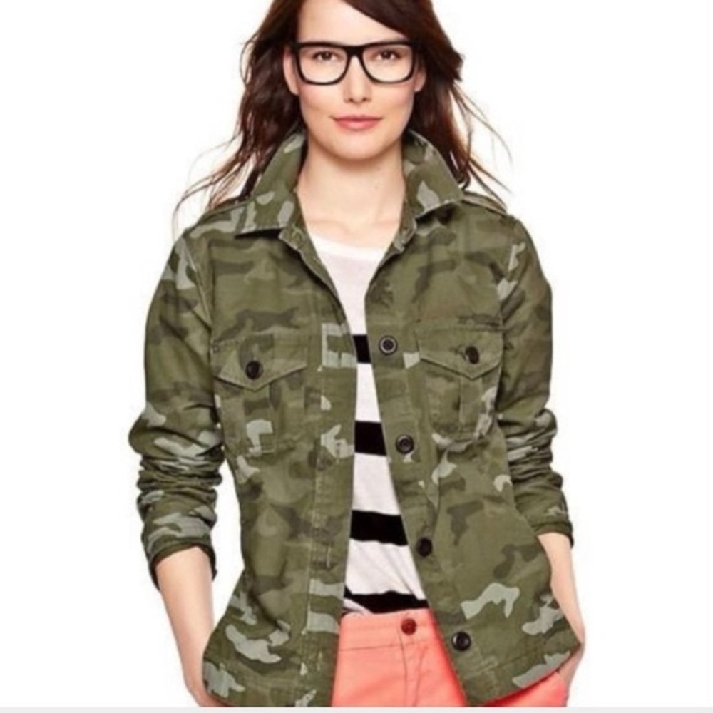 Gap Camo Utility Jacket